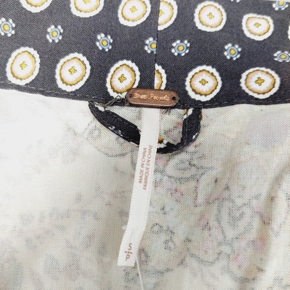 New Free People Forget me not short sleeve oversized kimono  P5477 - Picture 7 of 12